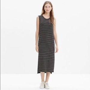 Madewell Sleeveless Striped Tee Dress Size XS